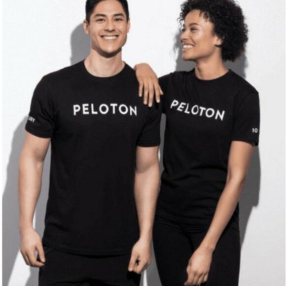 Peloton Men's 100 Rides Runs Century Limited Edition Shirt Size XL Black - Picture 2 of 9